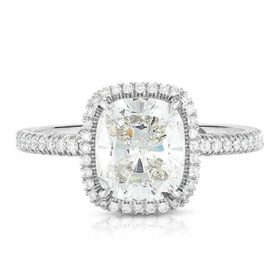 The 2.03 Carat Cushion Cut Diamond InLove Setting | Marisa Perry by Douglas Elliott