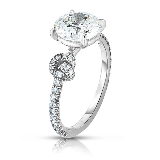 Tie The Knot Ring | Diamond Solitaire Engagement Ring | Marisa Perry by Douglas Elliott
