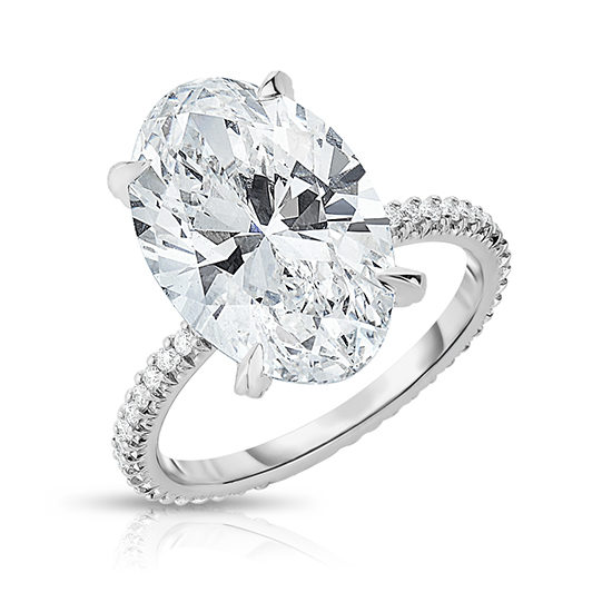 The Oval Cut Diamond Robin Setting | Marisa Perry by Douglas Elliott