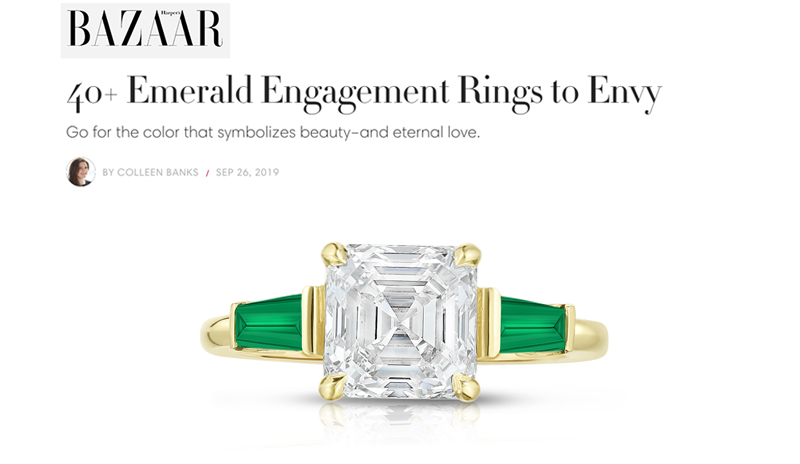 40+ Emerald Engagement Rings to Envy