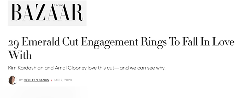 29 Emerald Cut Engagement Rings To Fall In Love With