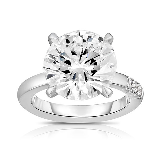 5 Carat Round Brilliant Jayne Ring | Marisa Perry by Douglas Elliott