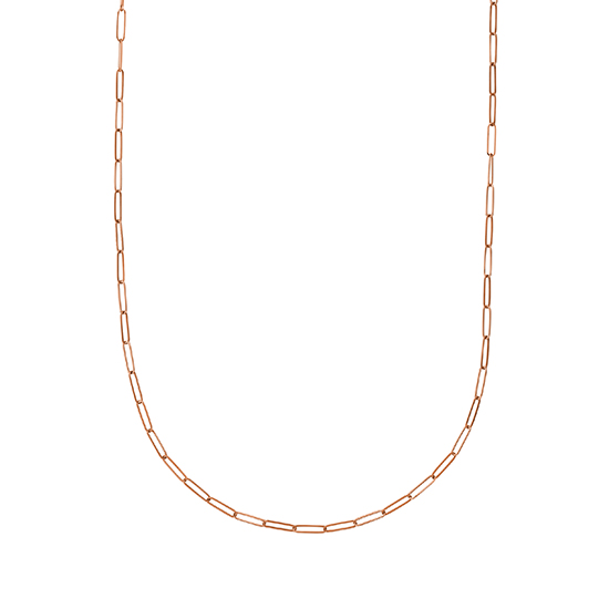 The Boyfriend Chain 14k Rose Gold