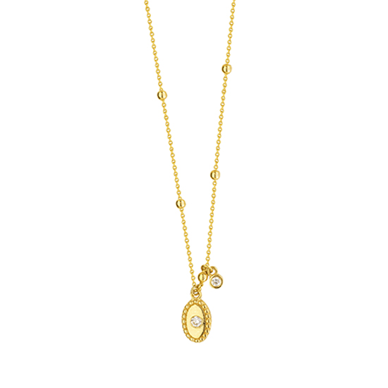 Adjustable Pendant Necklace 14k Yellow Gold Adjustable Pendant Necklace 14k Yellow Gold