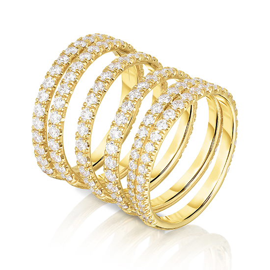 The Spring Ring 18k Yellow Gold - Rings Jewelry Collections