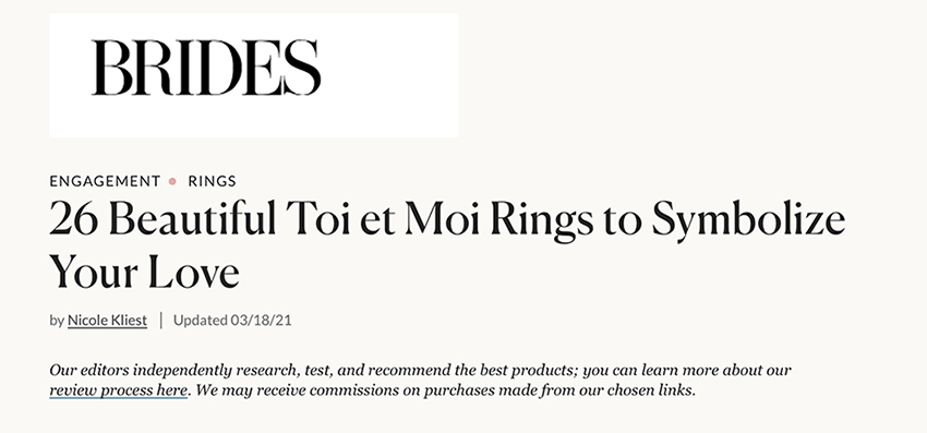 26 Beautiful Toi et Moi Rings to Symbolize Your Love