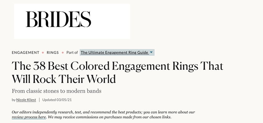 The 38 Best Colored Engagement Rings That Will Rock Their World