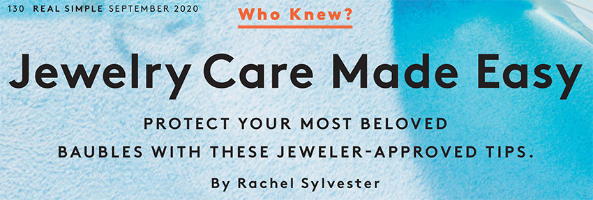 Real Simple | Jewelry Care Made Easy