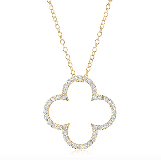 Clover Diamond Necklace