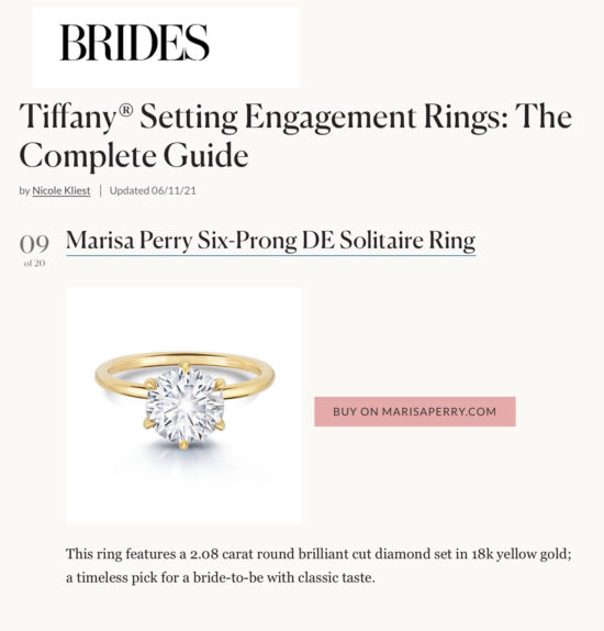 Brides Tiffany® Setting Engagement Rings The Complete Guide