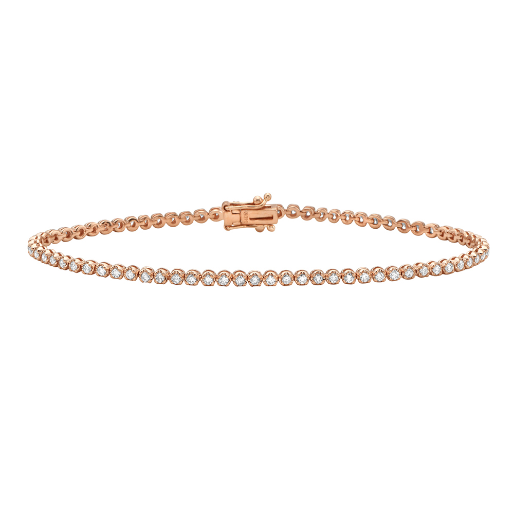 1 Carat Diamond Tennis Bracelet 14k Gold