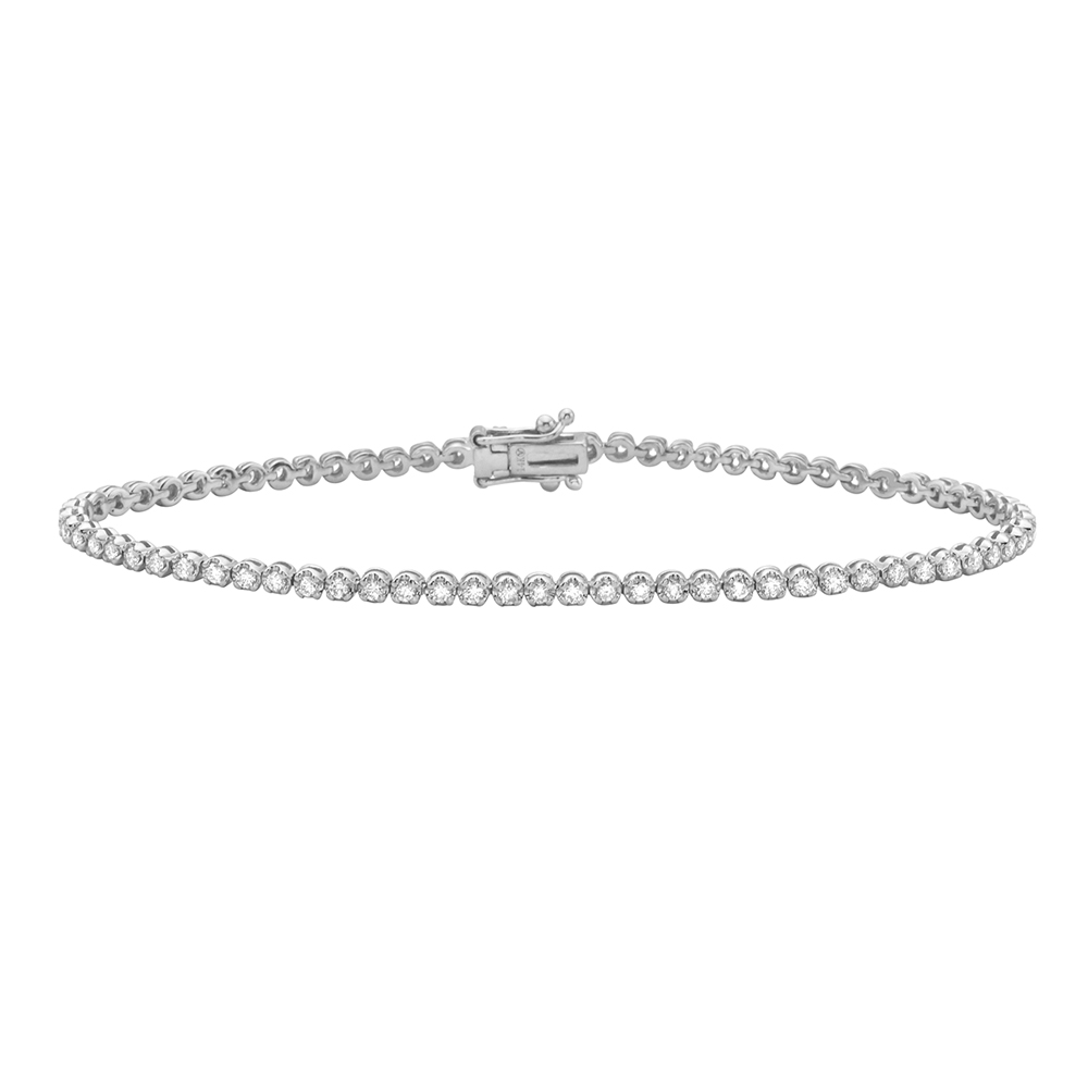 1 Carat Diamond Tennis Bracelet 14k Gold