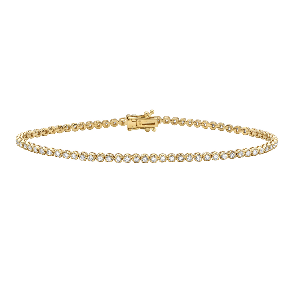 1 Carat Diamond Tennis Bracelet 14k Gold