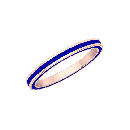 Complete Enamel Band 14k Yellow Gold Complete Enamel Band 14k Yellow Gold