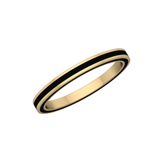 Complete Enamel Band 14k Yellow Gold Complete Enamel Band 14k Yellow Gold