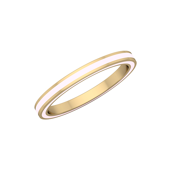 Complete Enamel Band 14k Yellow Gold Complete Enamel Band 14k Yellow Gold