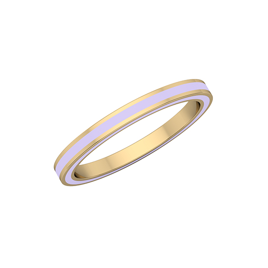Complete Enamel Band 14k Yellow Gold Complete Enamel Band 14k Yellow Gold