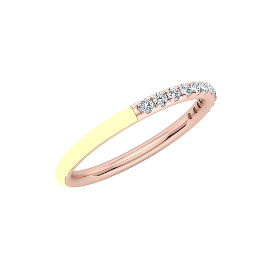 Enamel Dreamer Band 14k White Gold Enamel Dreamer Band 14k White Gold