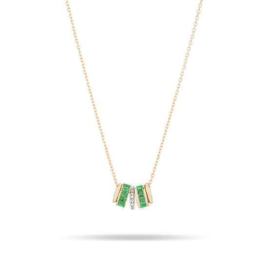 Emerald Birthstone Necklace | Adina Reyter Emerald Birthstone Necklace | Adina Reyter
