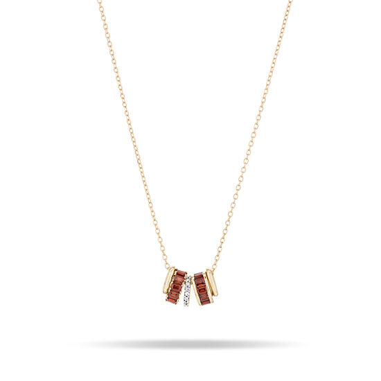 Garnet Birthstone Necklace | Adina Reyter
