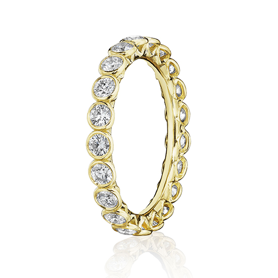 Marisa Perry Circle Edge Wedding Band | Marisa Perry by Douglas Elliott