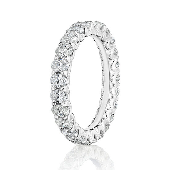 Marisa Perry Oval Cut Diamond Eternity Band | Marisa Perry by Douglas Elliott