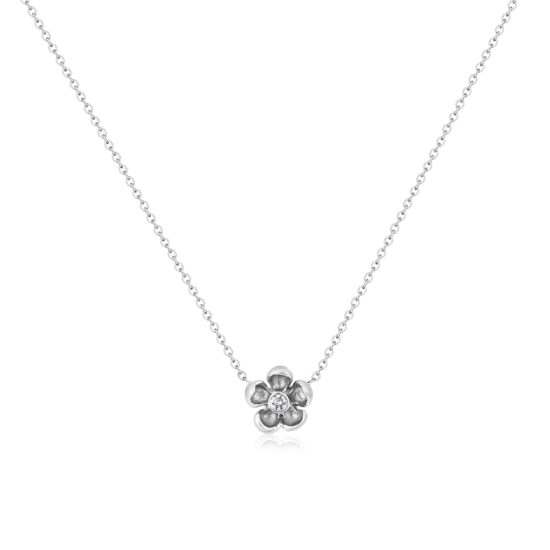 Douglas Elliott's Classic Five Petal Pendant 14k Gold