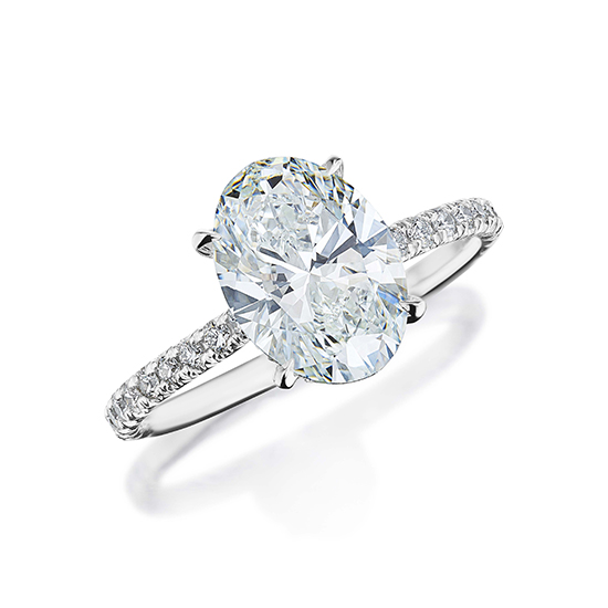 2.23 carat Oval Katherine Ring | Marisa Perry by Douglas Elliott 2.23 carat Oval Katherine Ring | Marisa Perry by Douglas Elliott