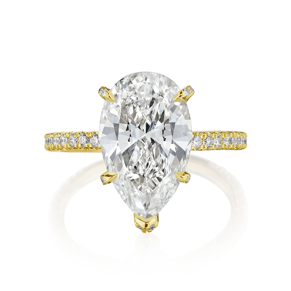 5 carat Pear Shape Diamond Iryna Ring | Marisa Perry by Douglas Elliott