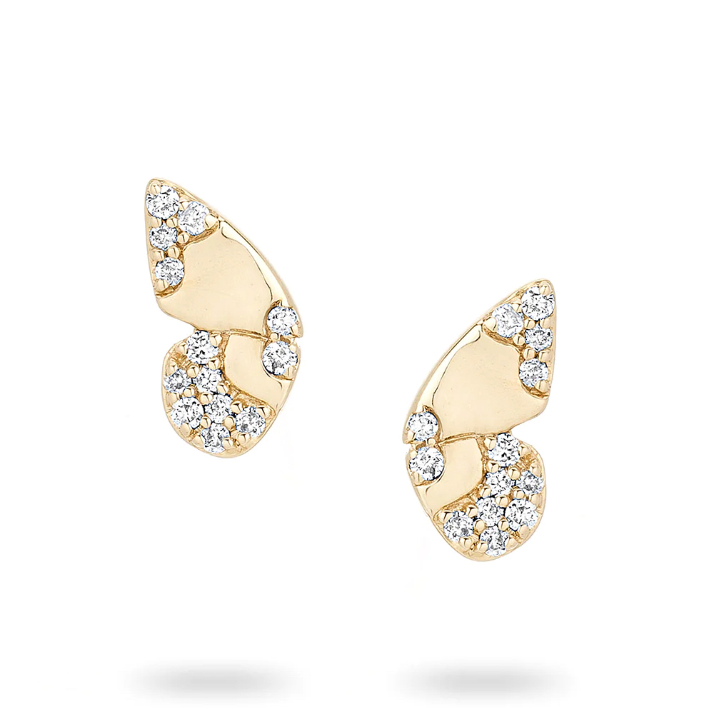 Enchanted Diamond Butterfly Earrings | Adina Reyter