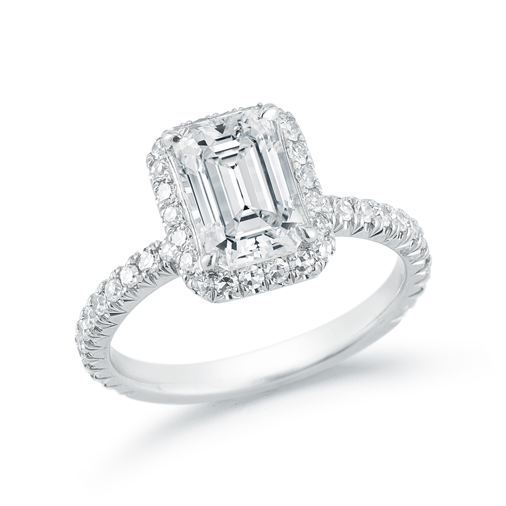 2 Carat Emerald Cut InLove | Marisa Perry by Douglas Elliott