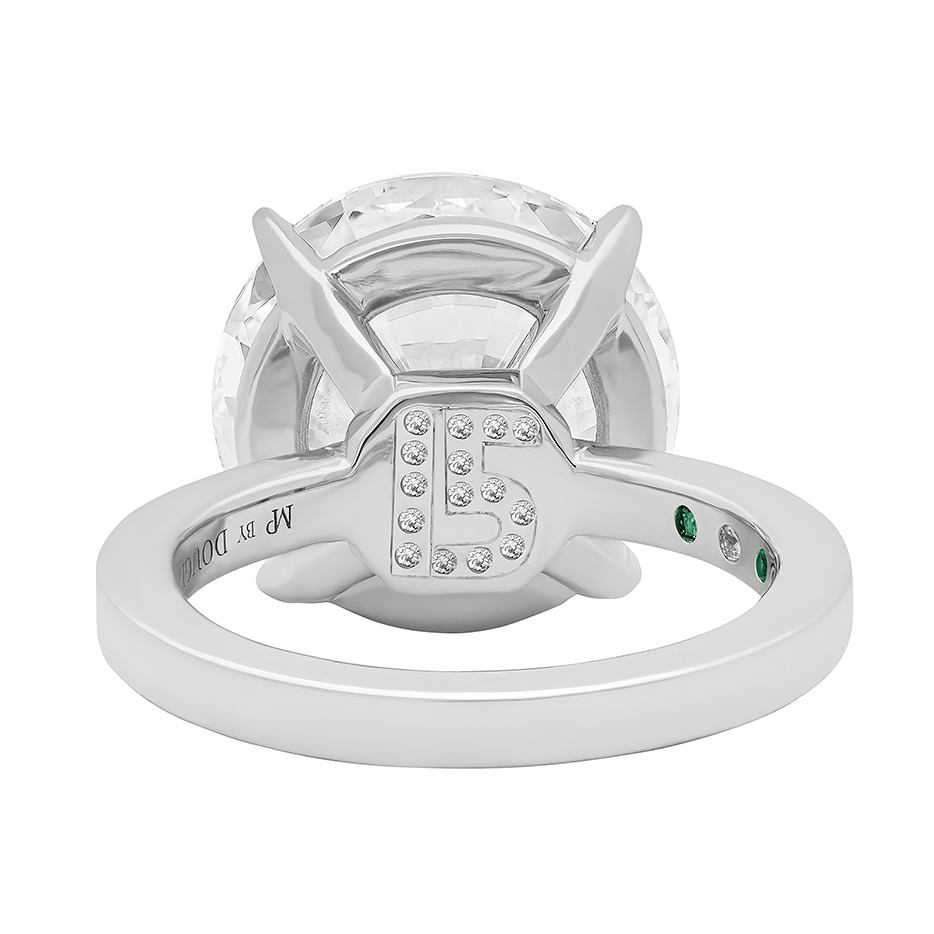 The 8.69ct Round Brilliant Cut Tamra Ring